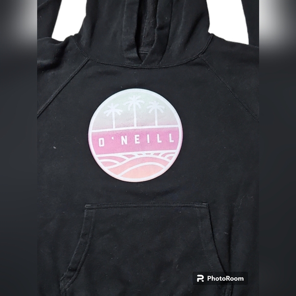 O'Neill Girls Hoodie Size S black - Picture 2 of 3